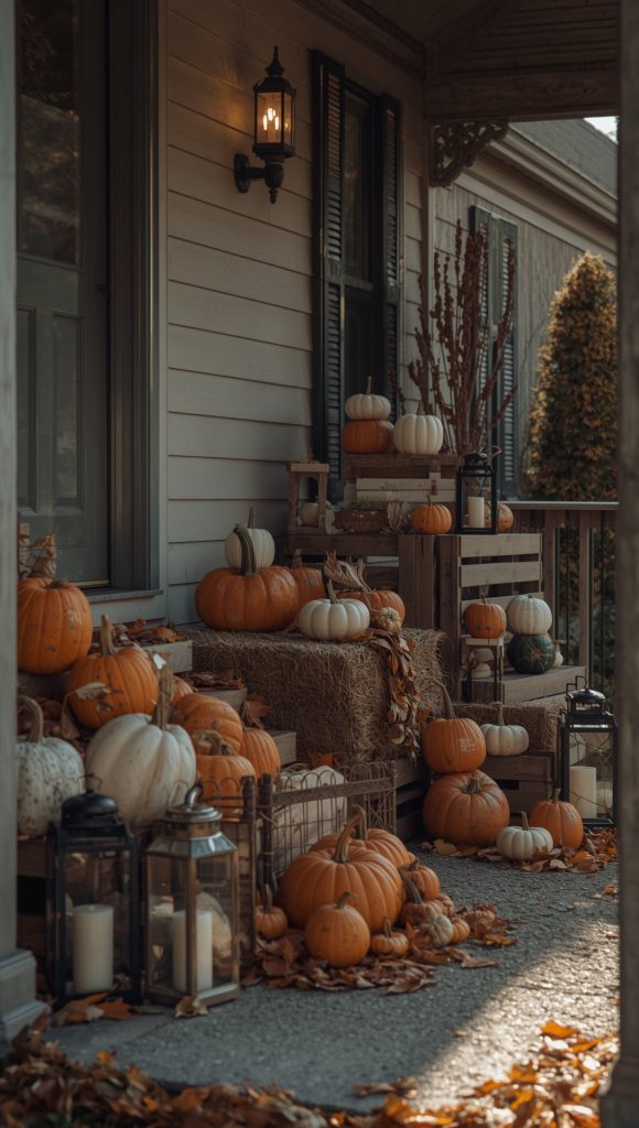 Classic Pumpkin Display