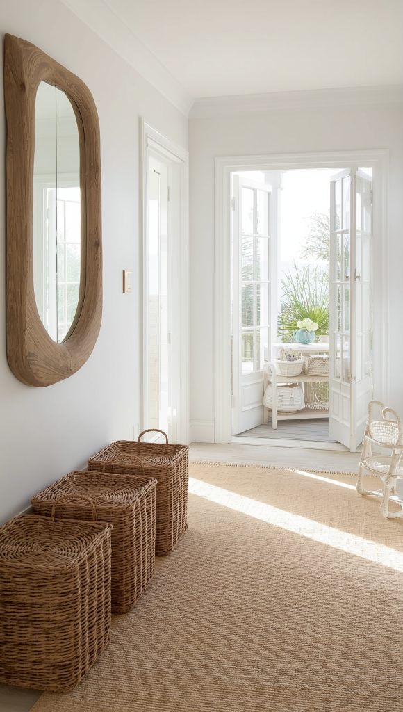 Embrace Beach-Inspired Foyer Decor