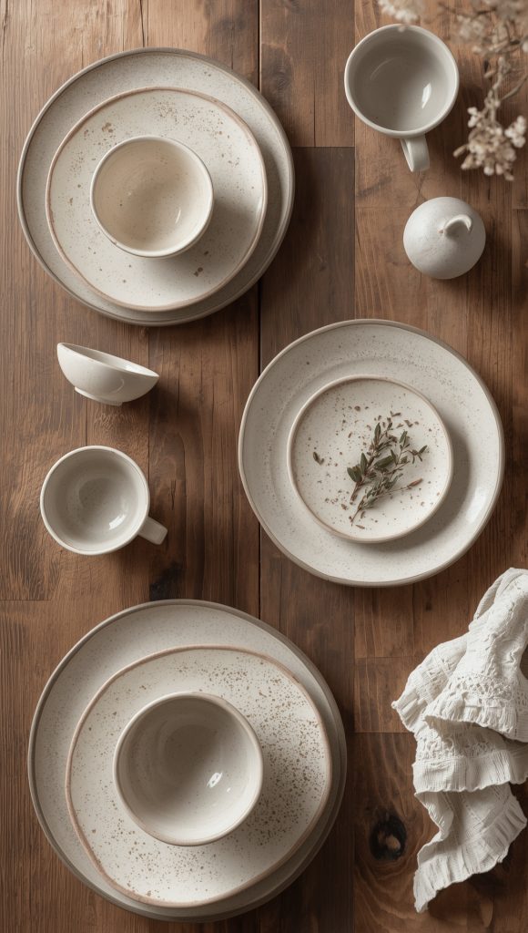 Minimalist Wabi Sabi Dinnerware Sets