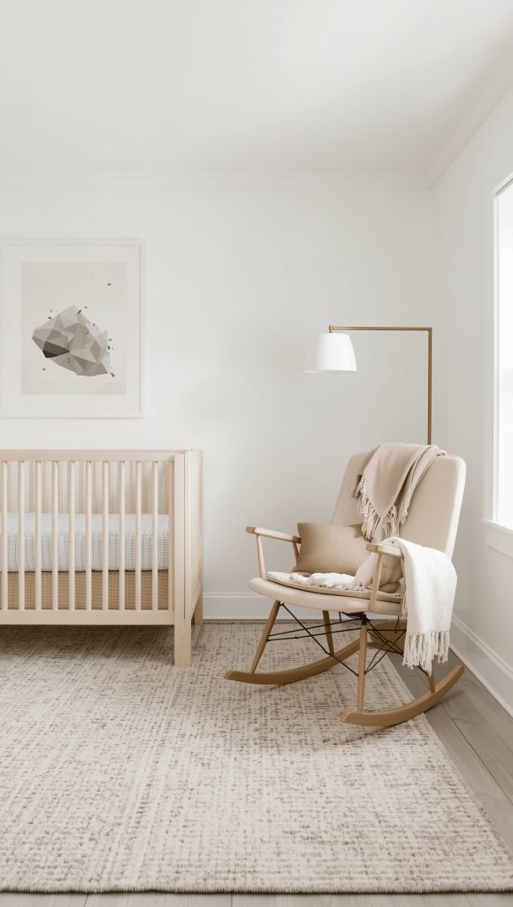 Modern Minimalist Nursery
