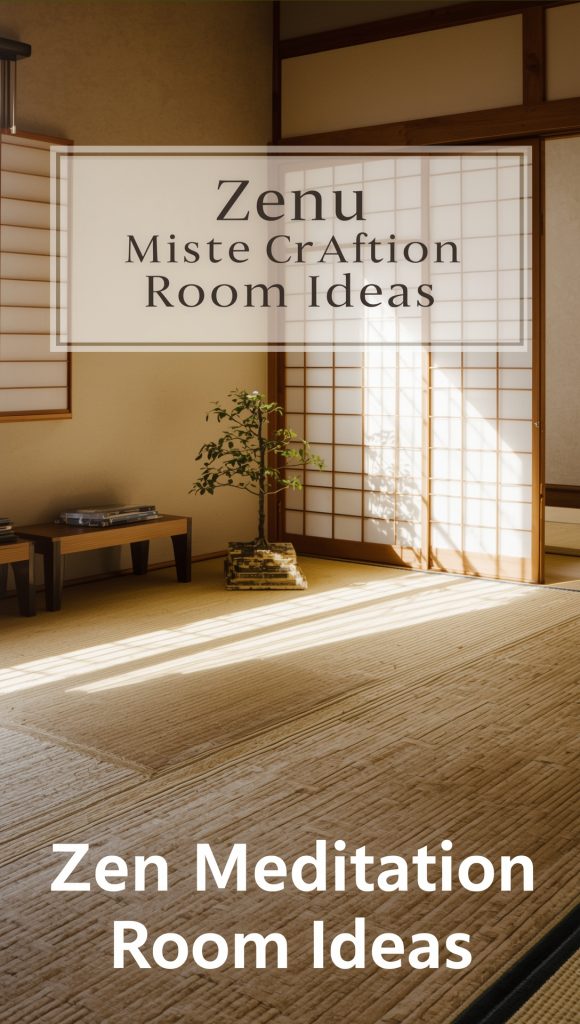 Zen Meditation Room Ideas for Ultimate Calm