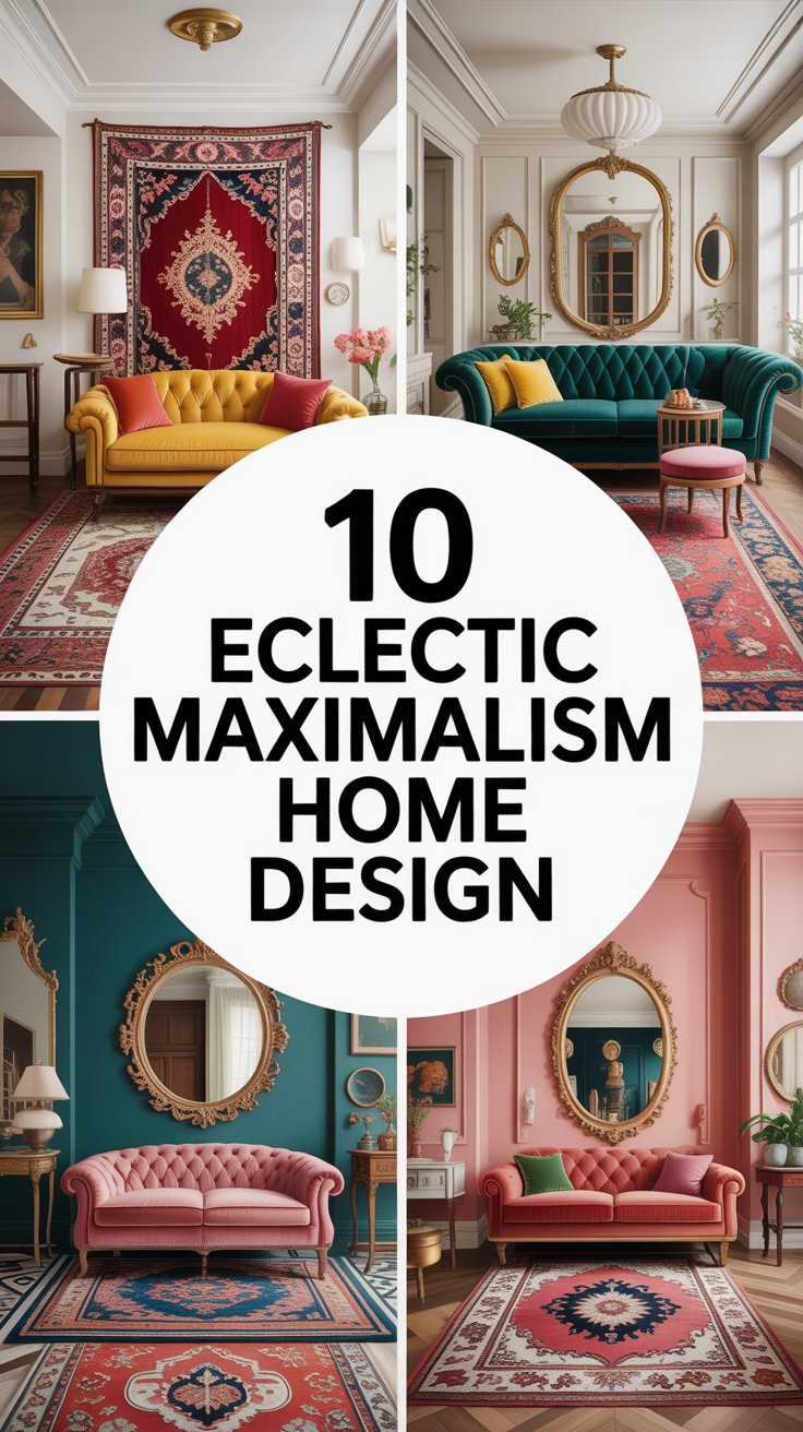 Eclectic Maximalism Home Design