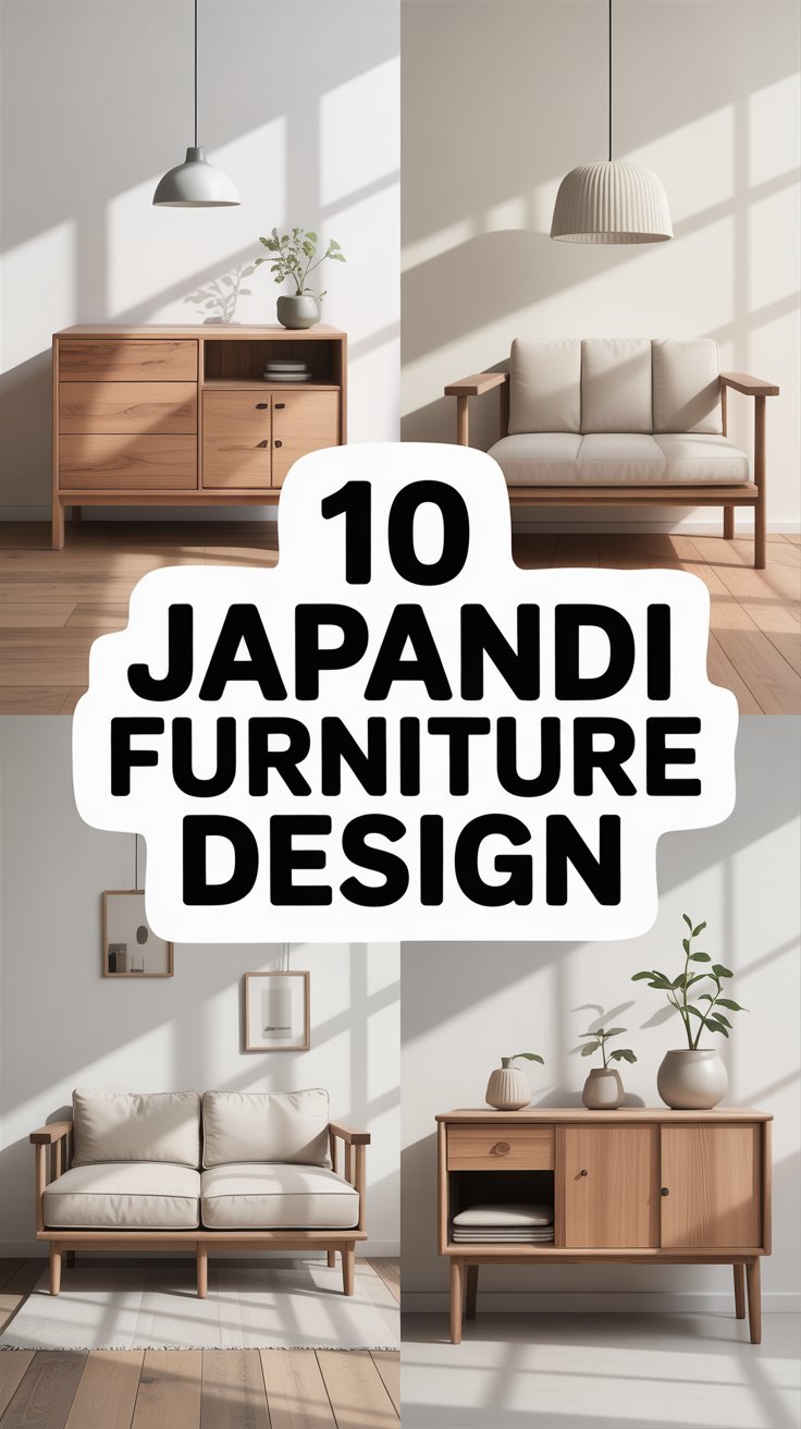 Japandi Furniture Design