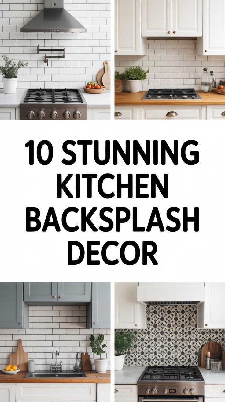 Stunning Kitchen Backsplash Decor