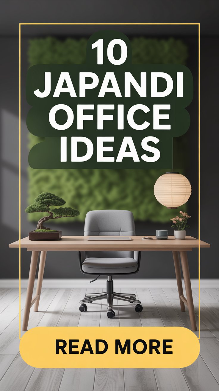 Japandi Office Ideas