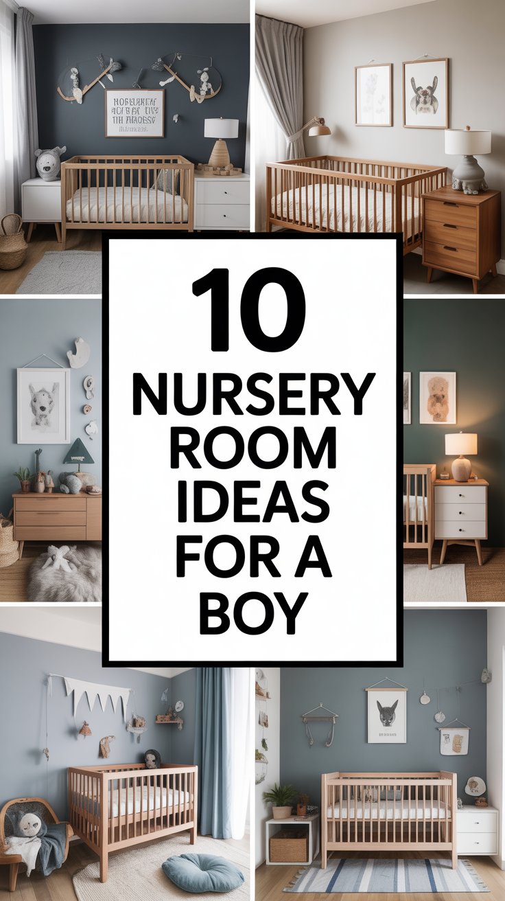 Nursery Room Ideas for a Boy