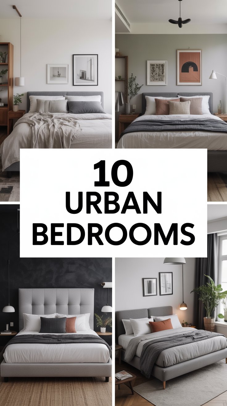 Urban Bedrooms Designs