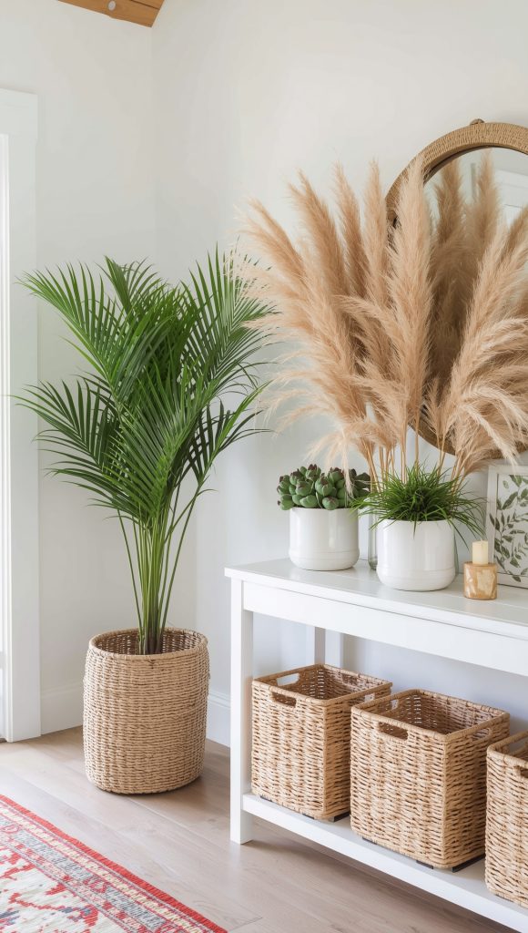 Add Plants for a Fresh, Seaside Feel