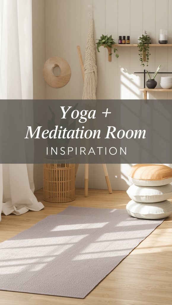 Multi-Use Meditation + Yoga Spaces