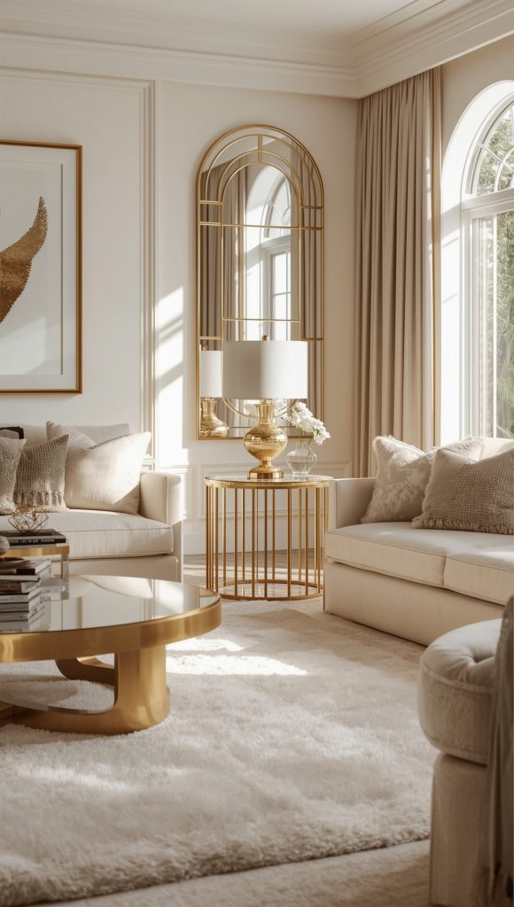 Play with Metallic Accents