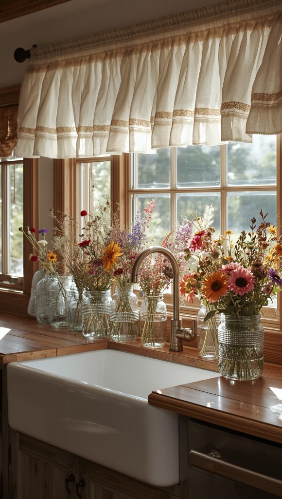 Ruffled Tier Curtains (Café Style)