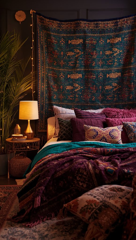 Ethnic Woven Tapestries as Curtains