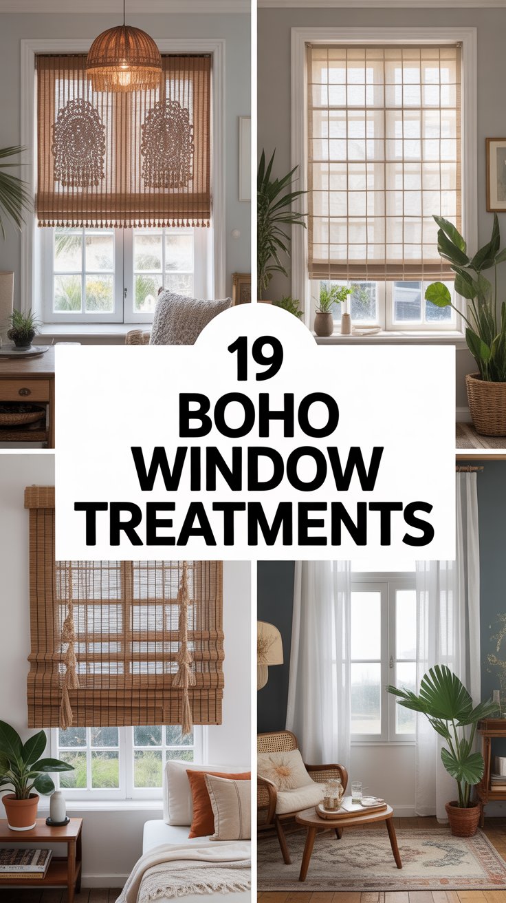 Boho Window Treatments