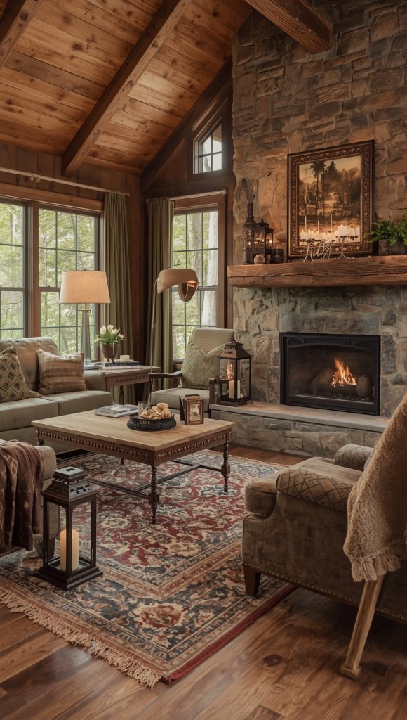 Rustic Small Cabin Decor for Authentic Charm