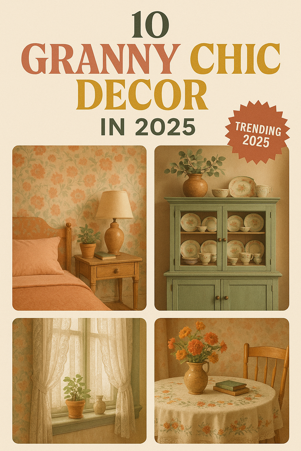 Granny Chic Decor Ideas