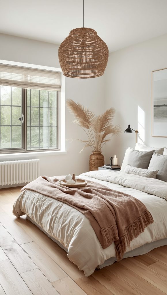 Rattan Woven Pendant Light