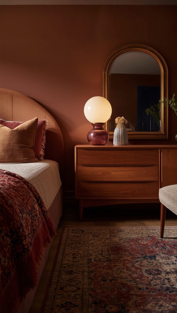 Vintage Modern Teak Bedroom Ensemble