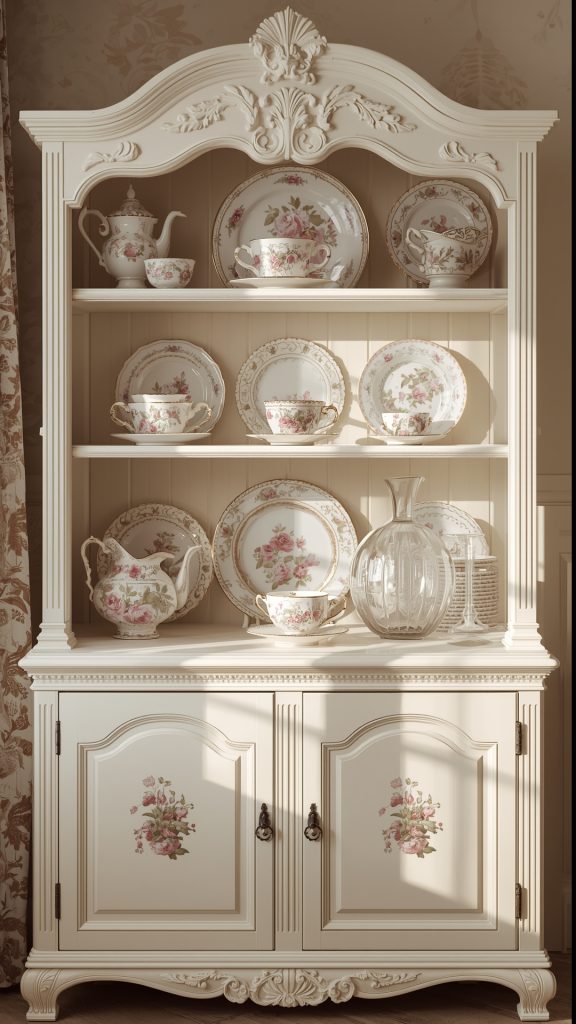 China Cabinets and Displayed Collections