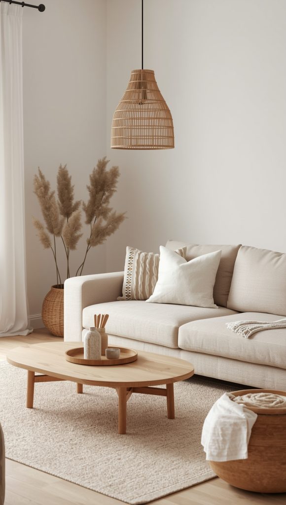 Bamboo Bell-Shaped Pendant