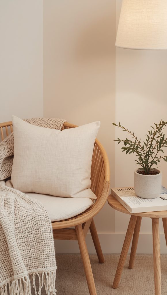 Scandinavian Japanese Accent Chairs