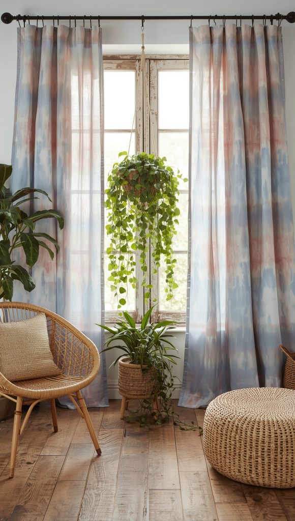 Tie‑Dye Drapes