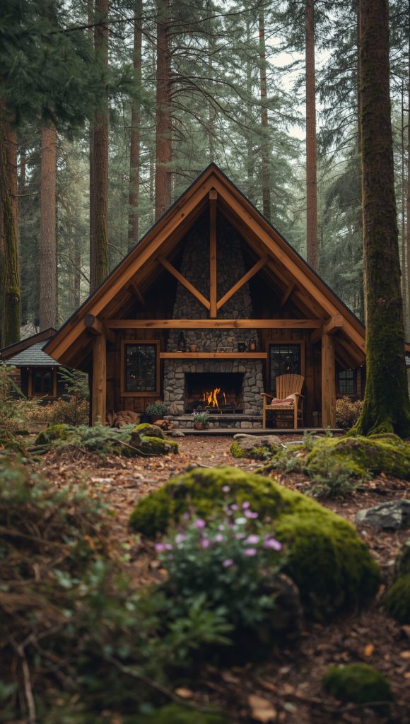 Warm Woodland Cabin Vibes for Nature Lovers