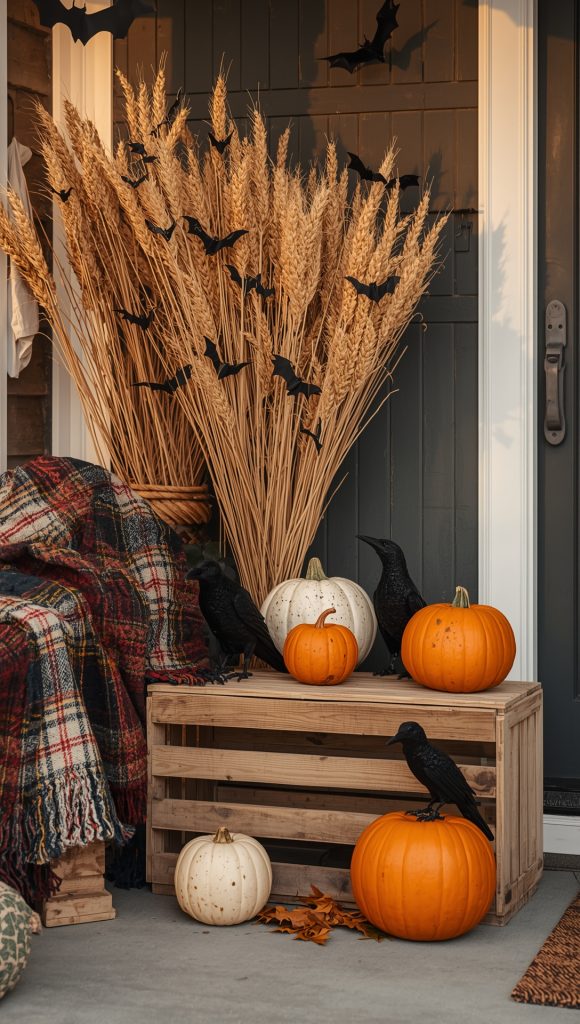 Rustic Harvest Meets Spooky Vibes