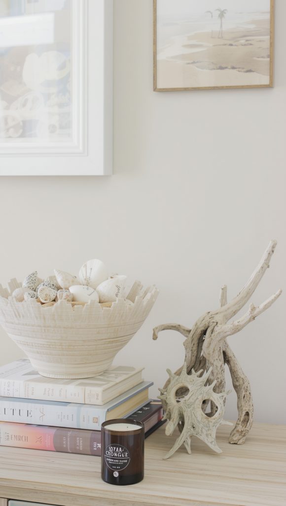 Statement Entry Table with Coastal Touches