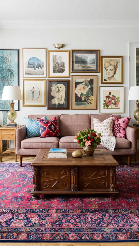 Mix Vintage and Modern Pieces