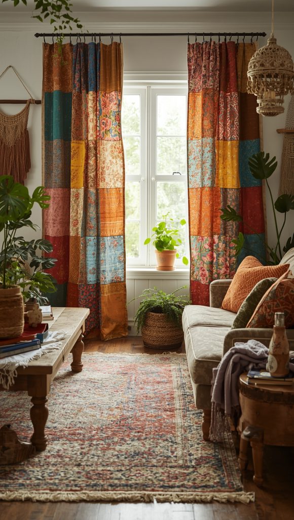 Vintage Patchwork Panels