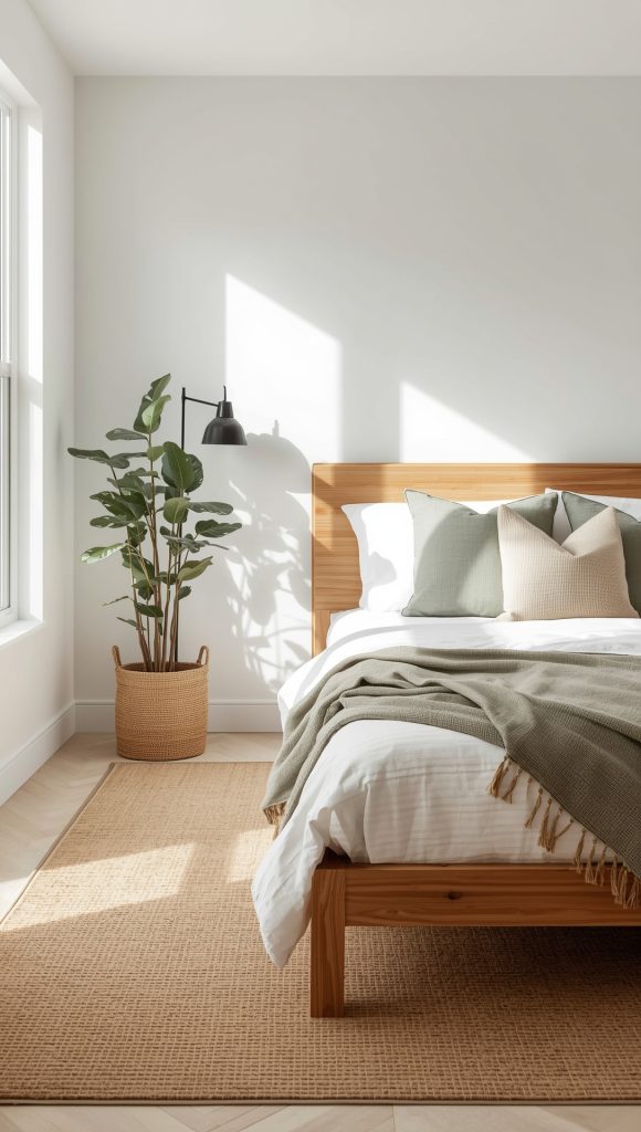 Minimalist Farmhouse with Sage Accents