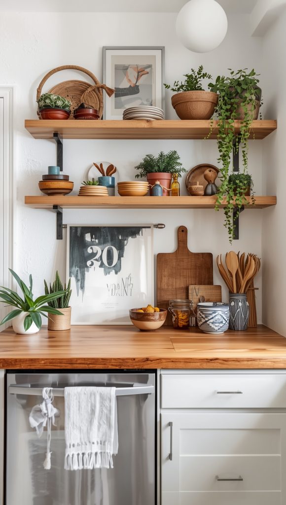 Open Shelving That Shows Off Your Personality