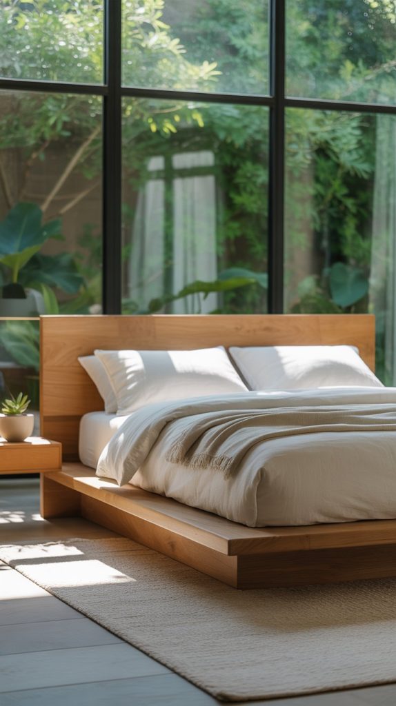 All‑Wood Minimal Platform Set