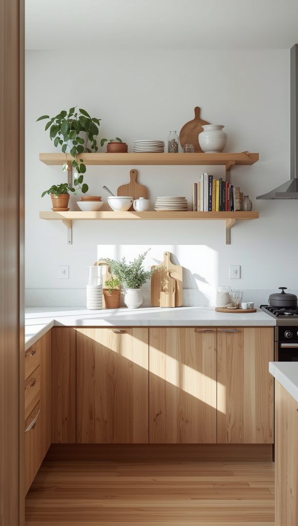 Open-Shelf + Oak Hybrid