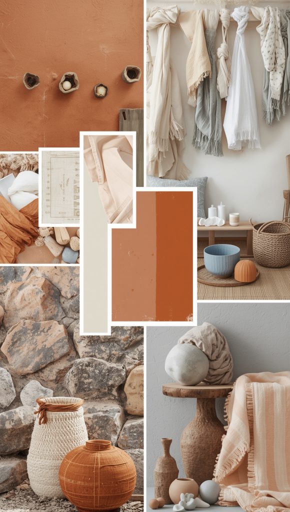 Warm, Earthy Color Palettes