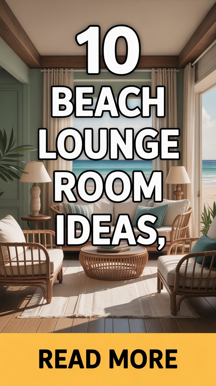 Beach Lounge Room Ideas