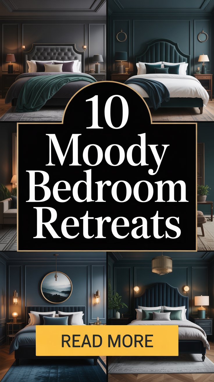 Moody Bedroom Retreats