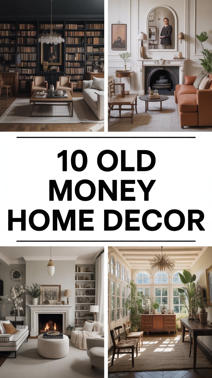 Old Money Home Decor