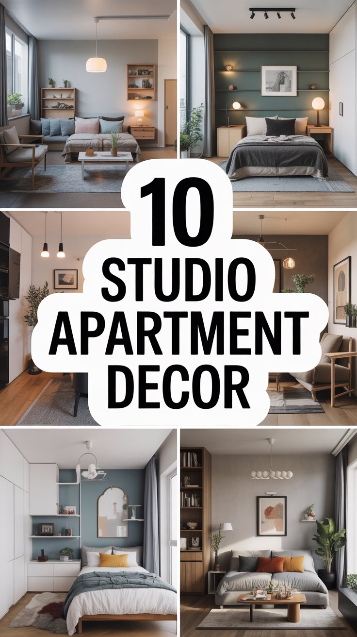 Studio Apartment Decor Ideas