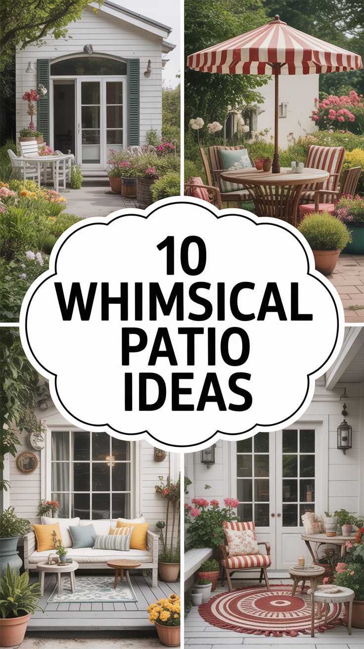 Whimsical Patio Ideas