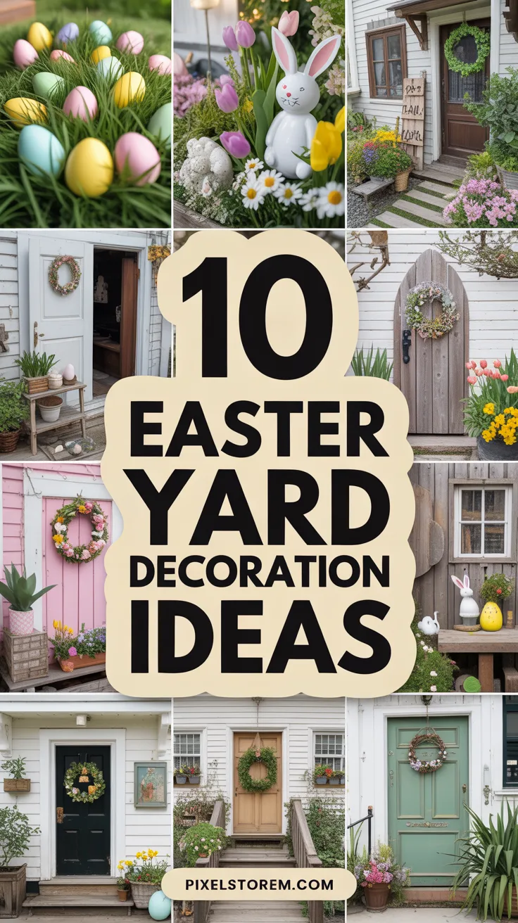 10 Easter Yard Decorations