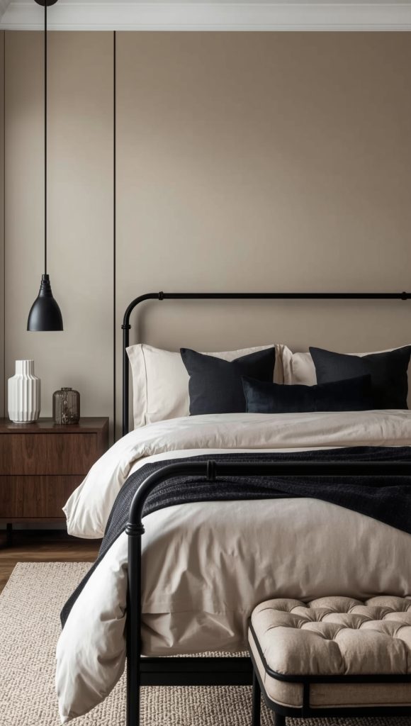 Add Contrast With Black or Charcoal Accents