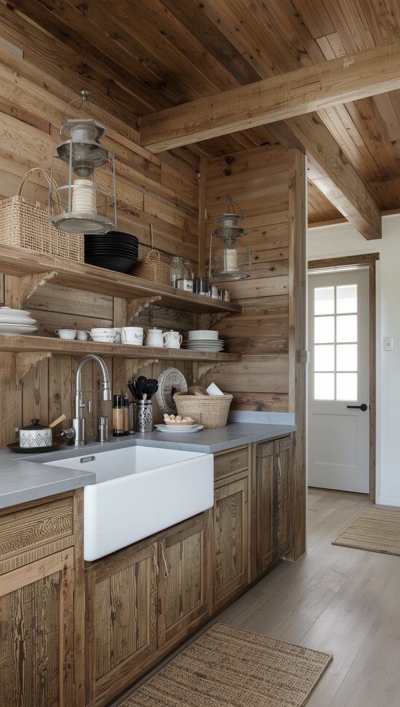Rustic Farmhouse Barndominium Kitchens for Cozy Vibes