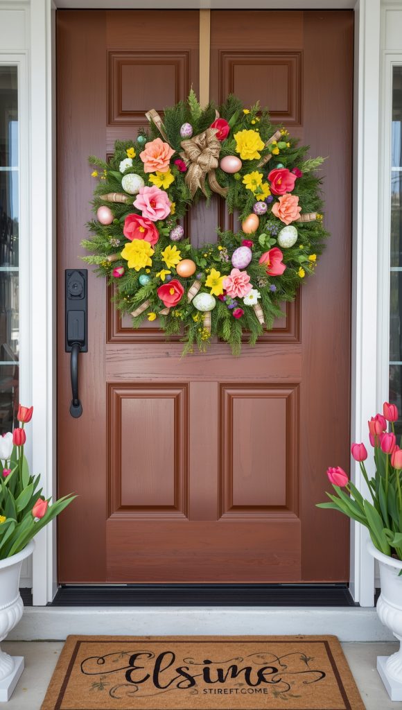 Easter Wreath for the Front Door