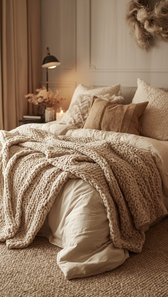 Go Cozy With Beige Textiles