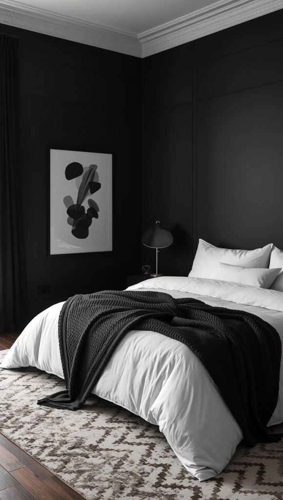 Dramatic Black and White Minimalism