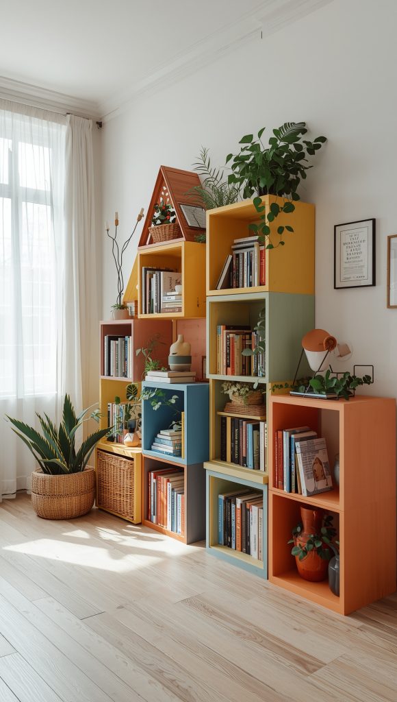 Modular Cube Shelves