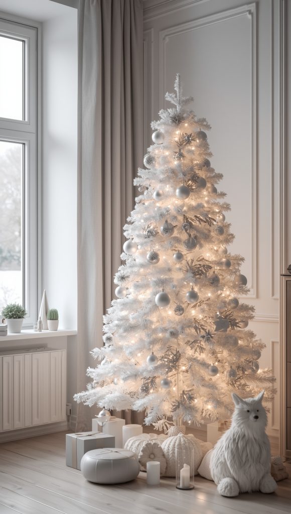 White-on-White Tree