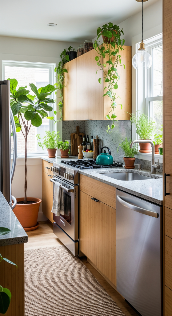 Eco-Friendly Earthy Kitchens