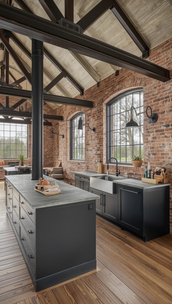 Add Industrial Flair for a Cool Edge